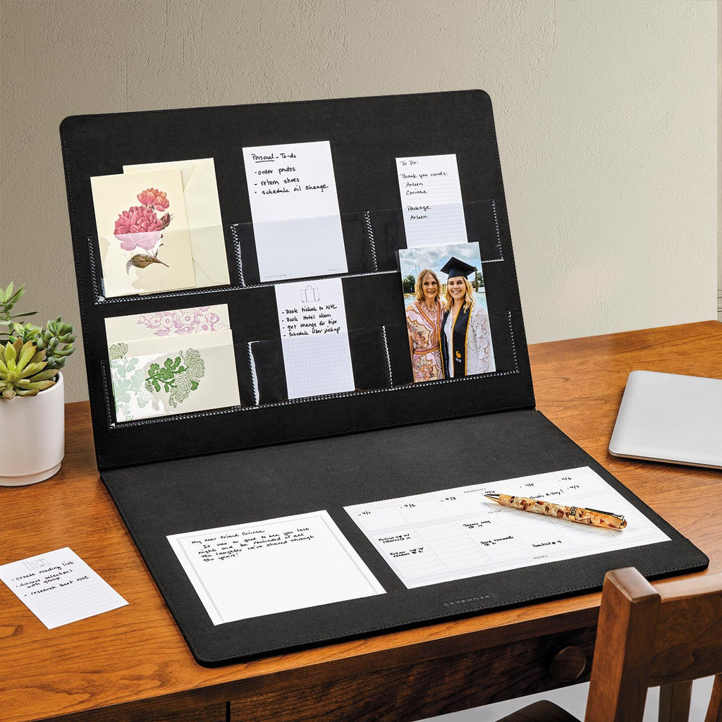 Levenger | LevTex Undercover Desk Pad | Desk Blotter