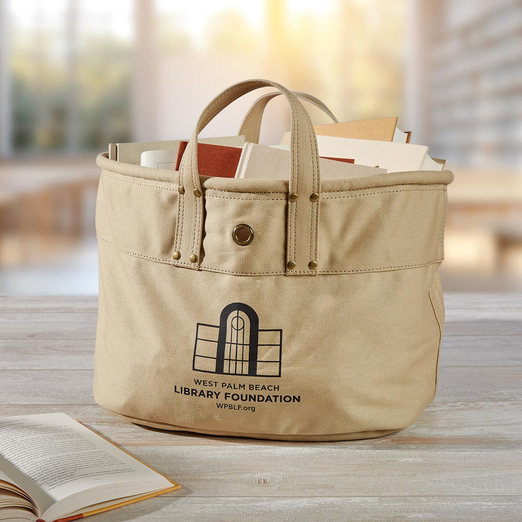 West Palm Beach Library Foundation Half Pint Delivery Tote
