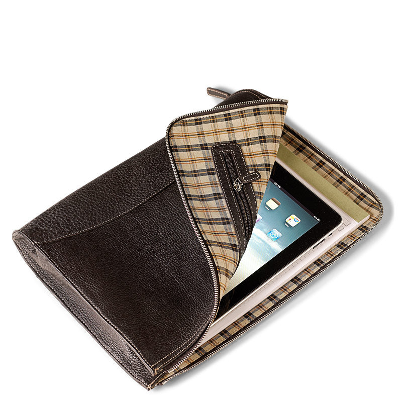 Bomber Jacket Leather Briefolio | Leather Portfolio