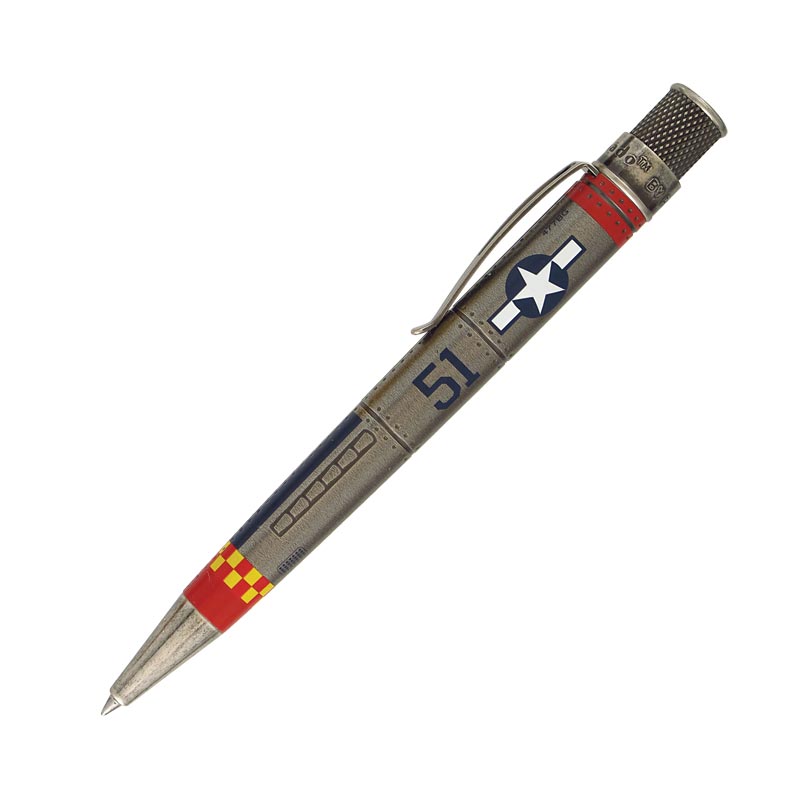 Retro 51 Tornado Vintage Metalsmith P51 Mustang Rollerball Pen