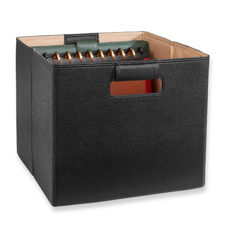 LevTex Pebbled Large Foldable File Storage Box in 2023