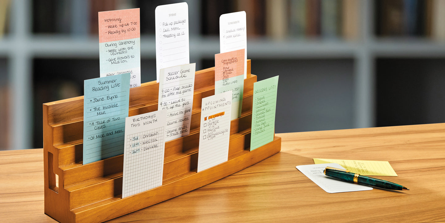 index card organizer binder Accessories: Organize Your Notes Index cards offer ample space for writing notes or scribbling and feature a poly cover with a convenient ring Business Card Holder, Poly with
