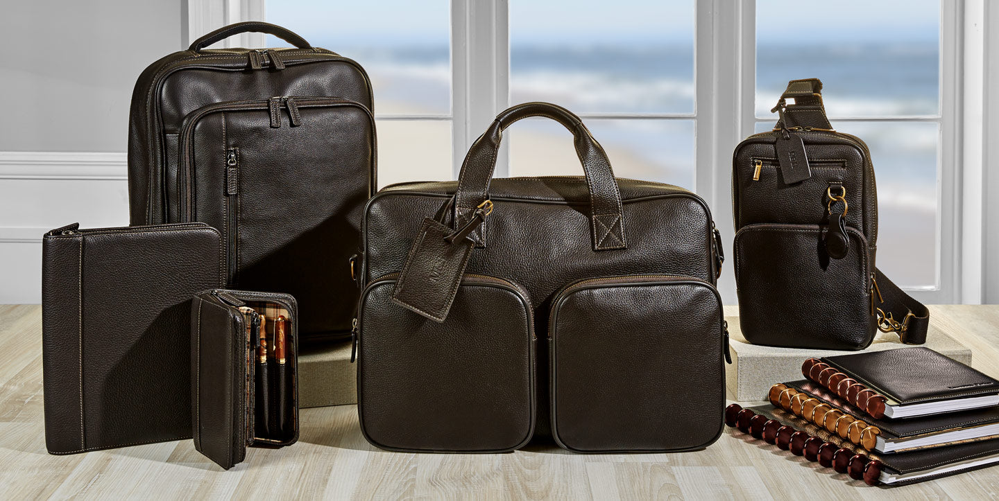 Full-Grain Leather Bags, Briefcases & Accessories | Levenger