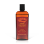Amber bottle of Leather Honey Leather Conditioner with a black cap.