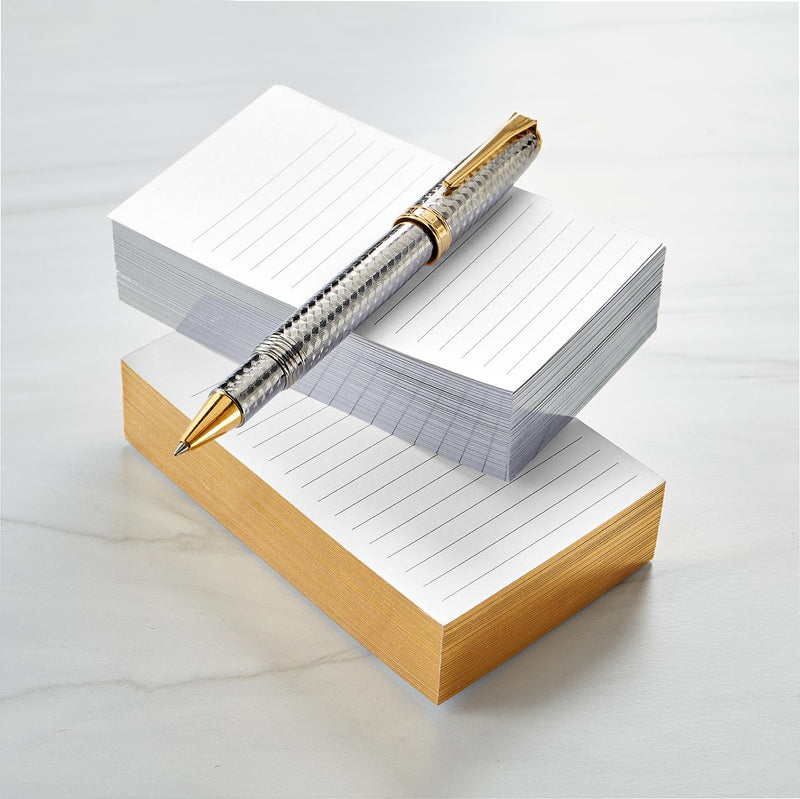 Levenger Luxe 3 x 5 Ruled Note Cards Index Cards