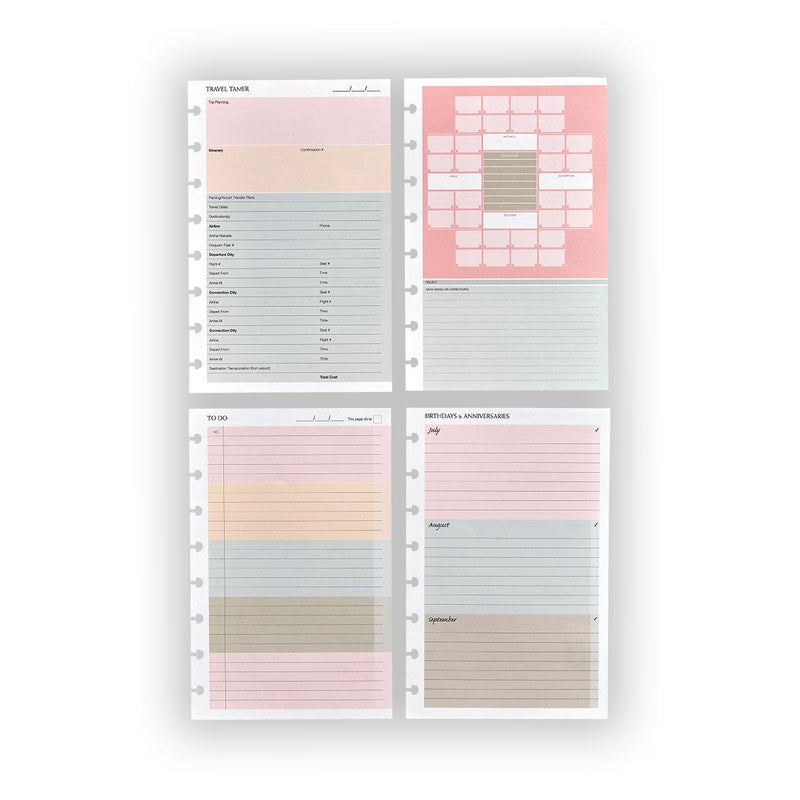 2025 Circa Modern smartPlanner Weekly Agenda Refill 