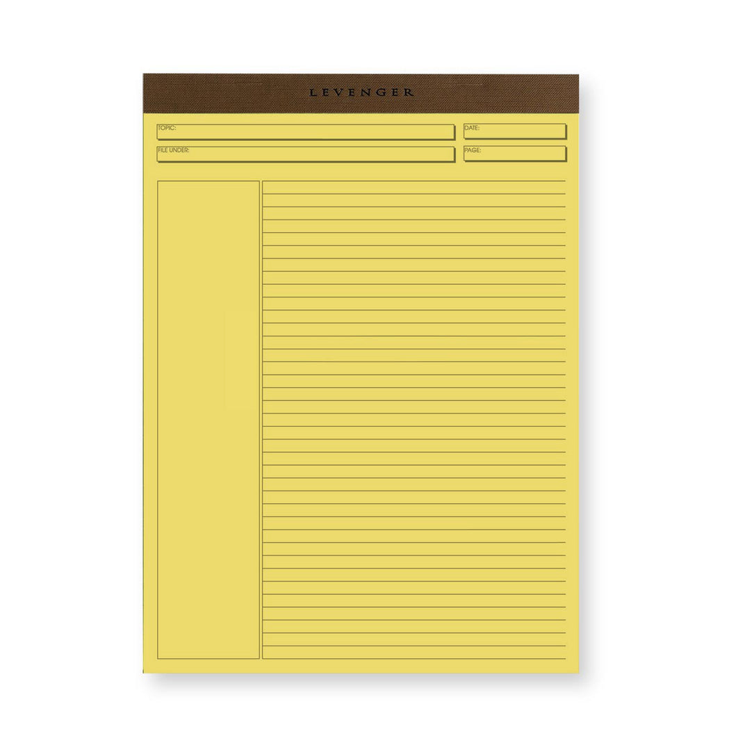 Freeleaf Yellow Annotation Ruled Pads | Legal Pad | Ships Free