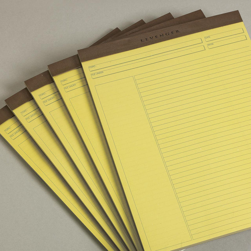 Freeleaf Yellow Annotation Ruled Pads | Legal Pad | Ships Free