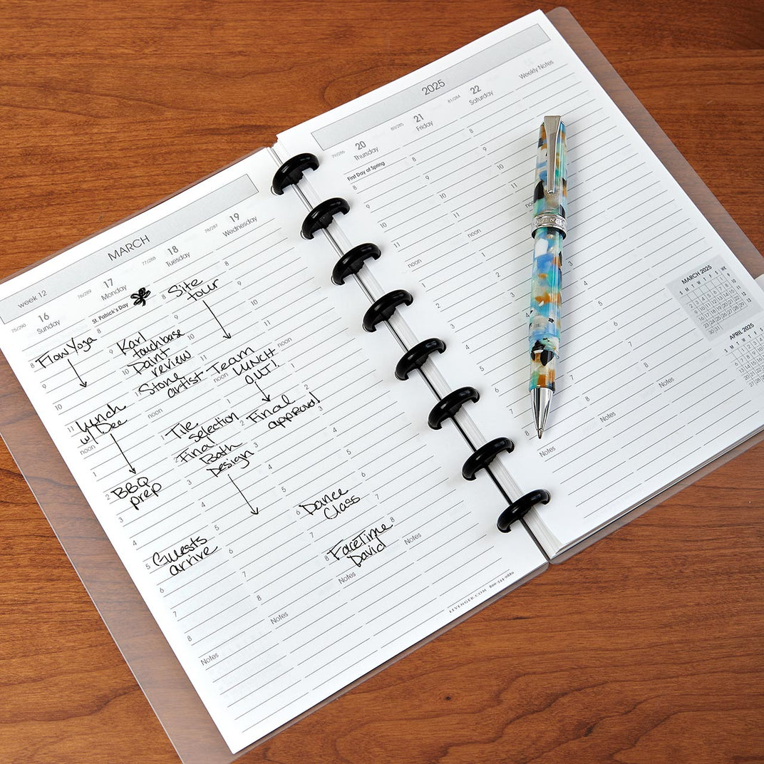 Circa Sunday Start Weekly Agenda Refill, Vertical 2025 Planner