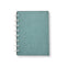 Circa Smooth Sliver Discbound Notebook with Pockets
