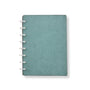 Circa Smooth Sliver Discbound Notebook with Pockets