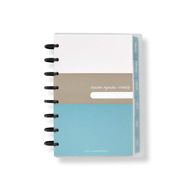 2026 Circa smartPlanner Weekly Agenda Discbound Notebook