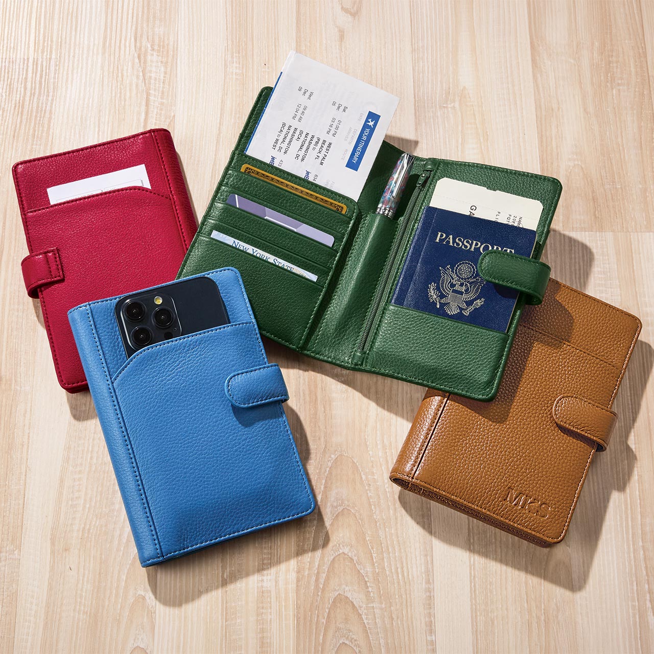 Getaway Phone Ticket Wallet | Levenger Wallets | Travel Wallet
