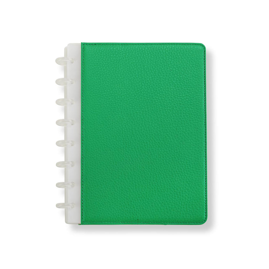 Levenger | Circa Pebbled Leather Foldover Notebook