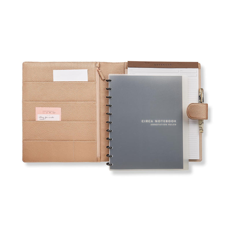 Circa Soiree Pebbled Leather Softolio