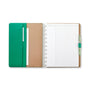 Circa Bright Leather Foldover Notebook