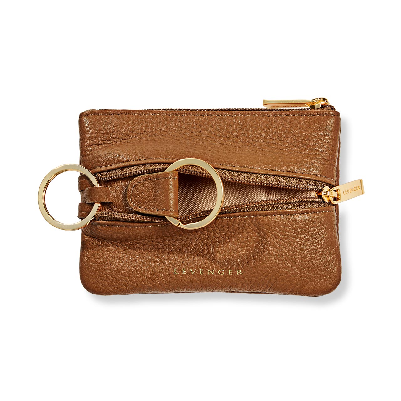 Levenger | Bavarian Key Case | Leather Key Ring