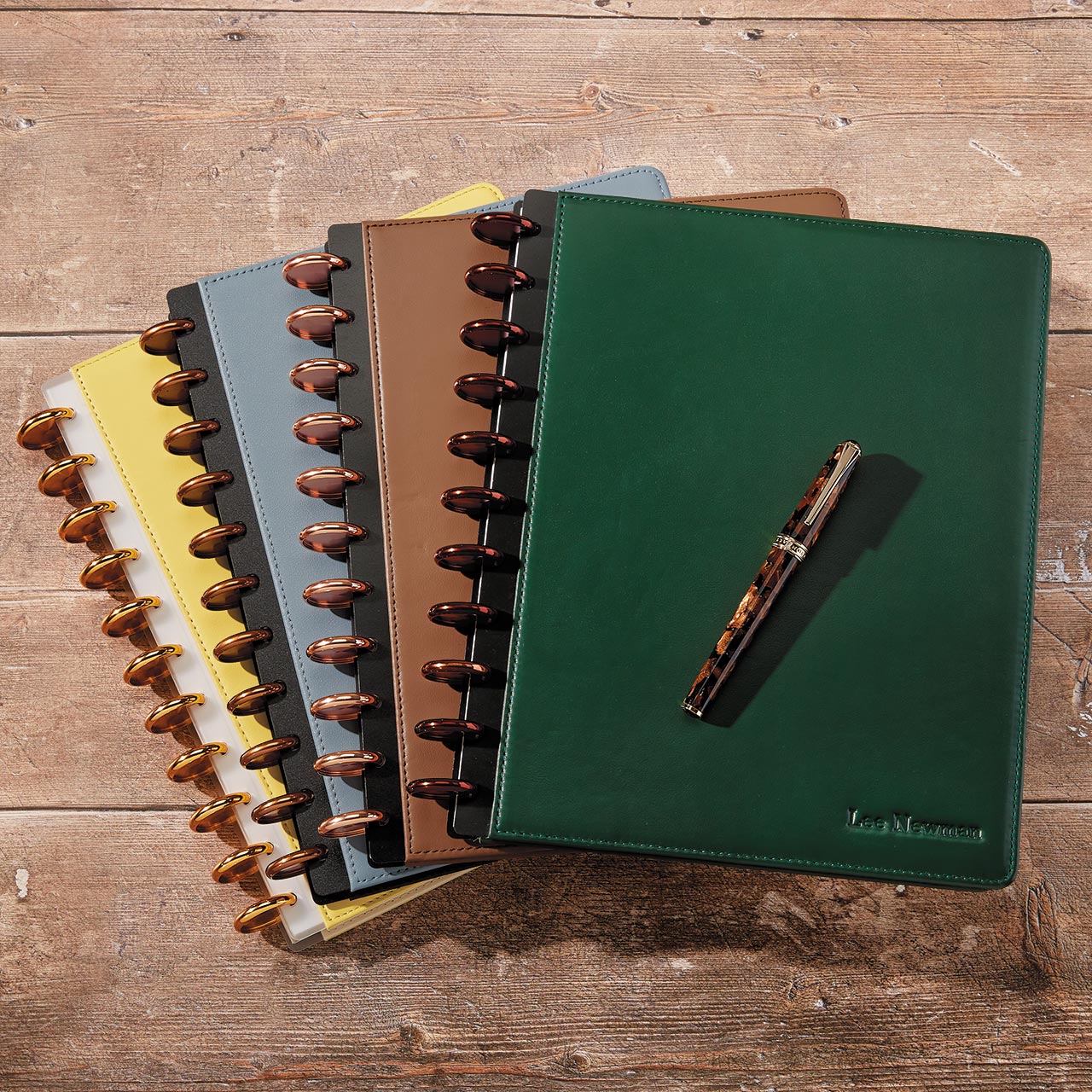 Levenger | Circa Disc Bound Leather Notebook | Discbound Notebook