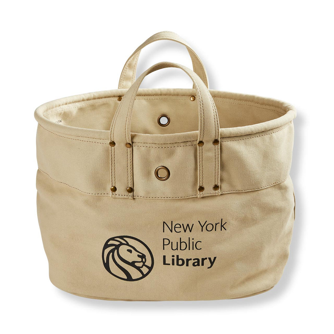 Levenger | New York Public Library Half Pint Delivery Tote Bag