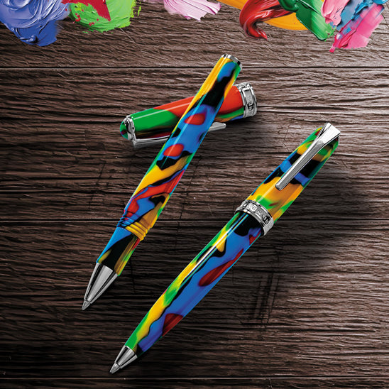 True Writer Classic Golden Dark Tortoise Fountain Pen