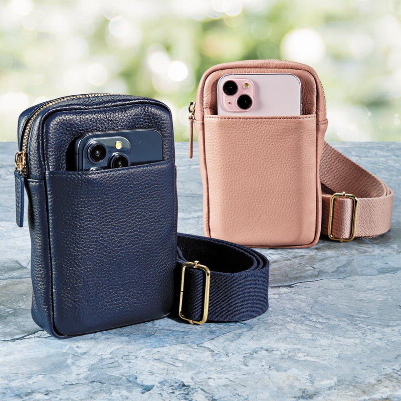 Carrie Crossbody Phone Sling | Navy Carrie Crossbody Phone Sling | Navy