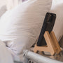 Work From Home Desks - Birch Phone Stand
