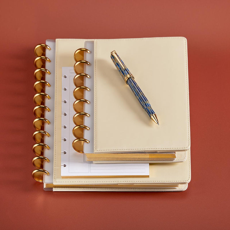 Circa Luxe Leather Notebook | Discbound Notebook | Disc Bound Notebook