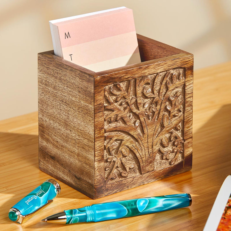 index card sleeve Tree of Knowledge Index Card Holder