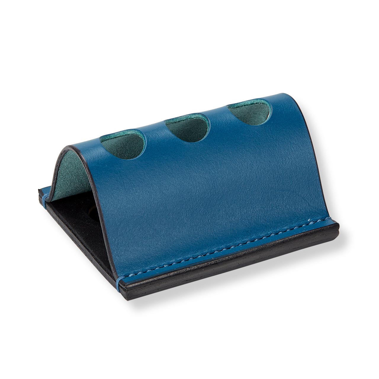 Levenger | Leather Pen Saddle Trio | Leather Pen Holder