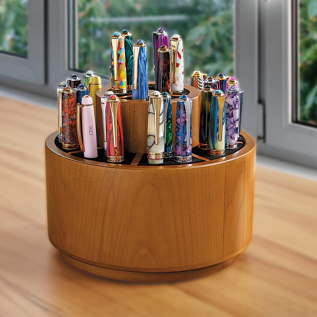 The Pen Wheel | Revolving Pen Stand | An Exclusive Levenger Design
