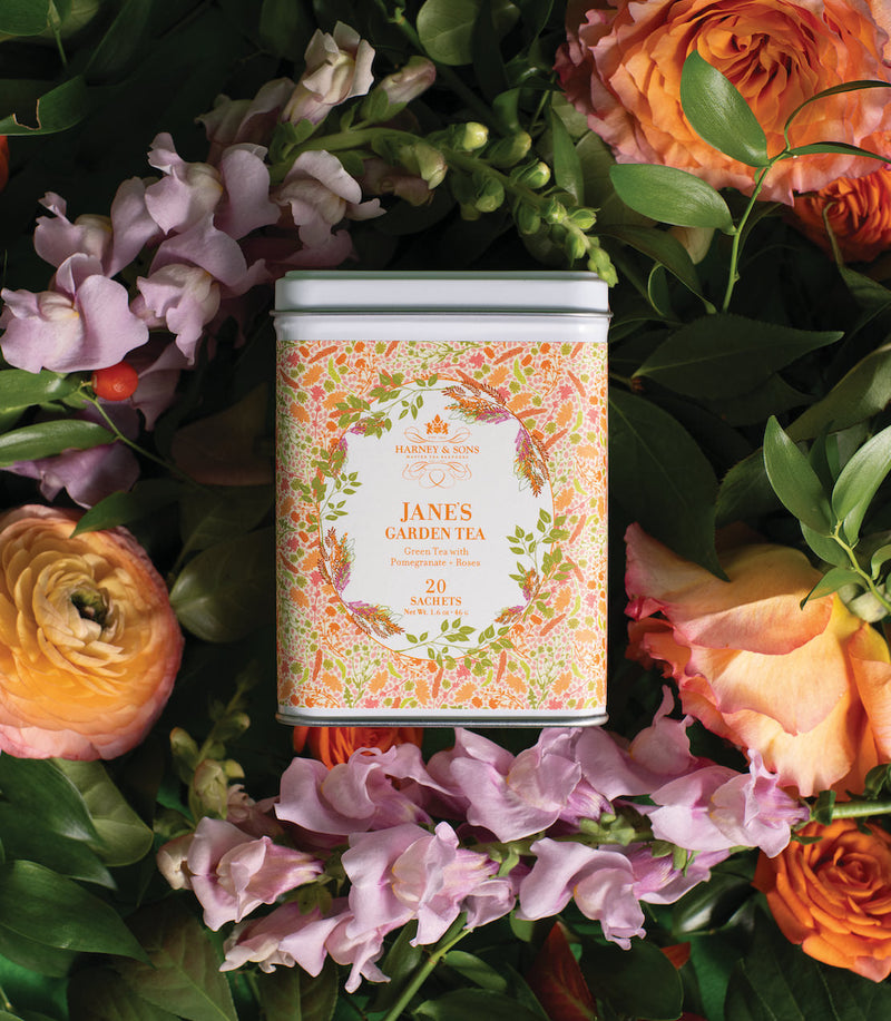 Harney & Sons - Jane's Garden Tea, Tin of 20 Sachets