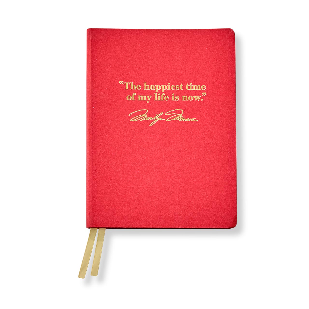 Marilyn Monroe Signature Notebook | Marilyn Monroe Red Diary