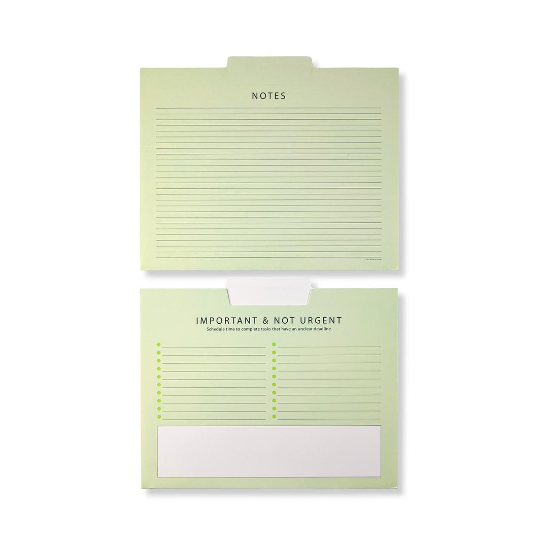 Eisenhower Priorities Matrix File Folders (set of 6)