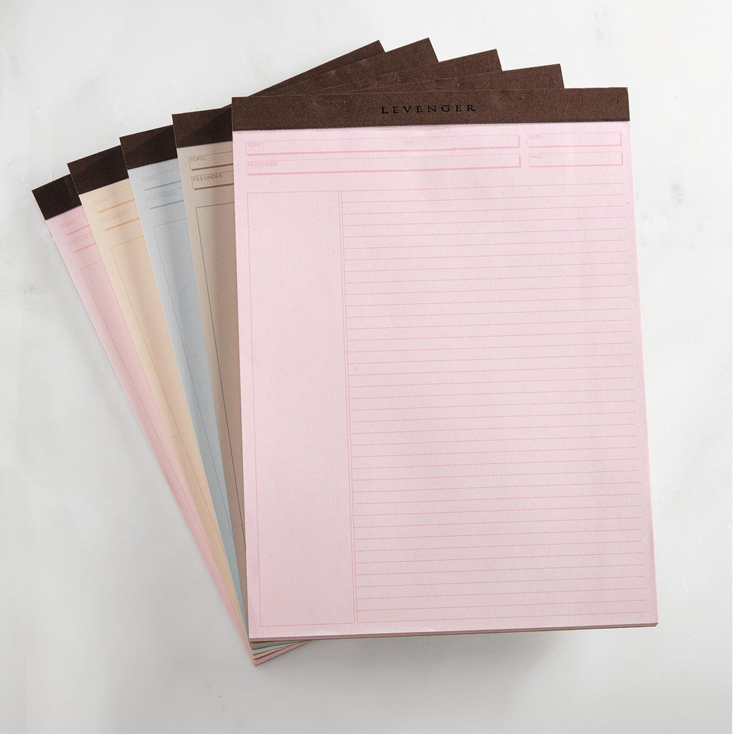 Annotation Ruled Notepads Freeleaf Modern Multicolor Annotation Ruled Pads | Ships Free