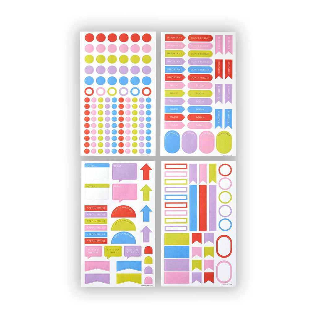 Planning Stickers Page Flags and Arrows
