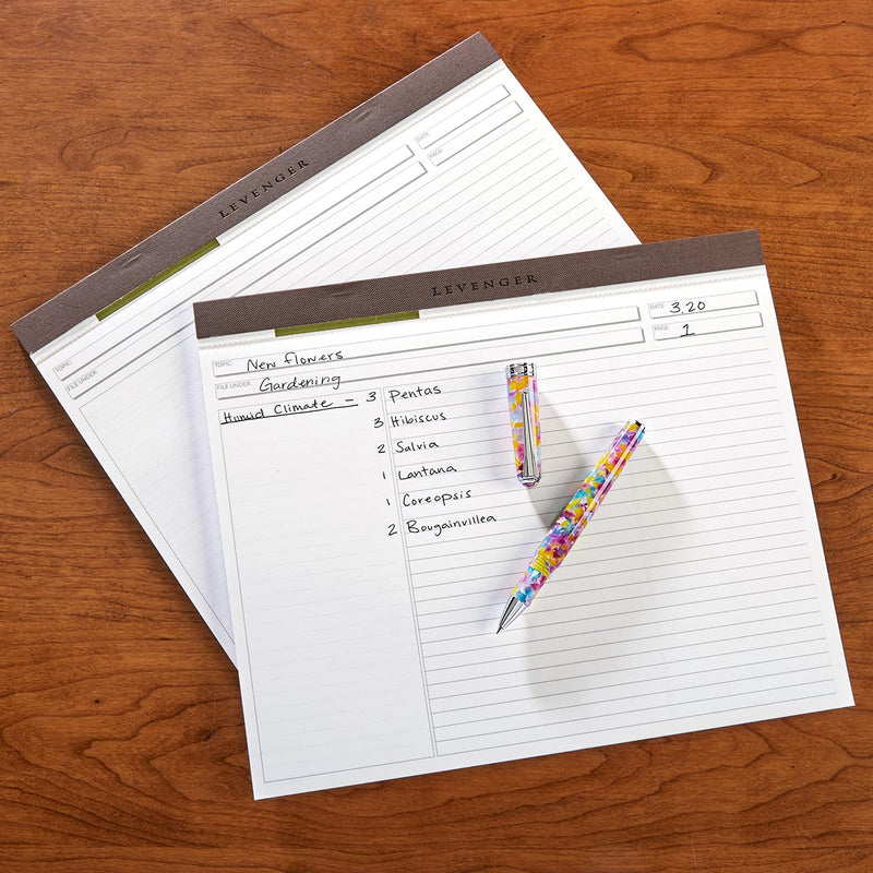 Annotation Note Pad Freeleaf Horizontal Annotation Ruled Pads (set of 2) | Ships Free