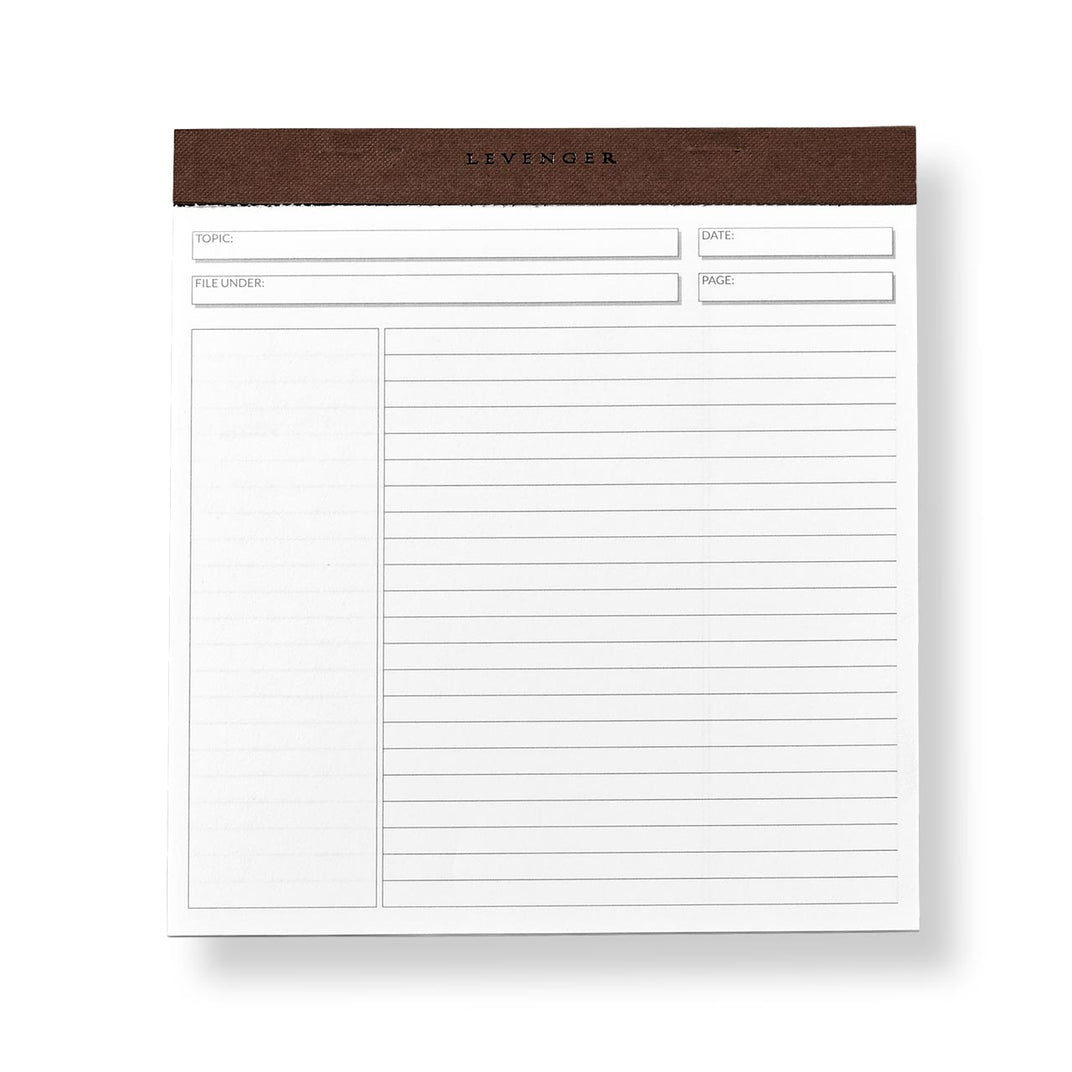 Annotation Ruled Notepads Freeleaf Square One Annotation Ruled Pads | Ships Free