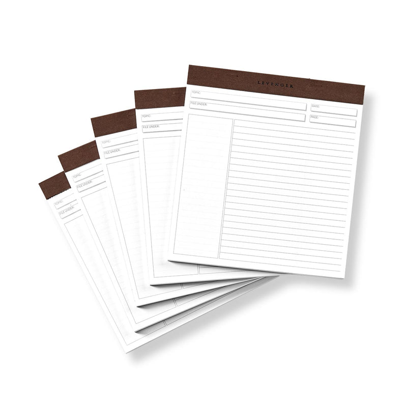 Annotation Ruled Notepads Freeleaf Square One Annotation Ruled Pads | Ships Free