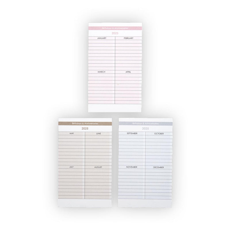 2025 Modern Weekly and Monthly 3 x 5 Calendar Cards 2025-modern-weekly-and-monthly-3-x-5-calendar-cards
