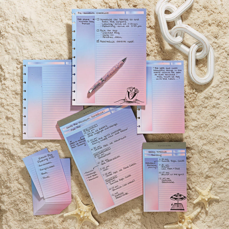 Freeleaf Cabana Color Gradient Annotation Ruled Pads (set of 2)