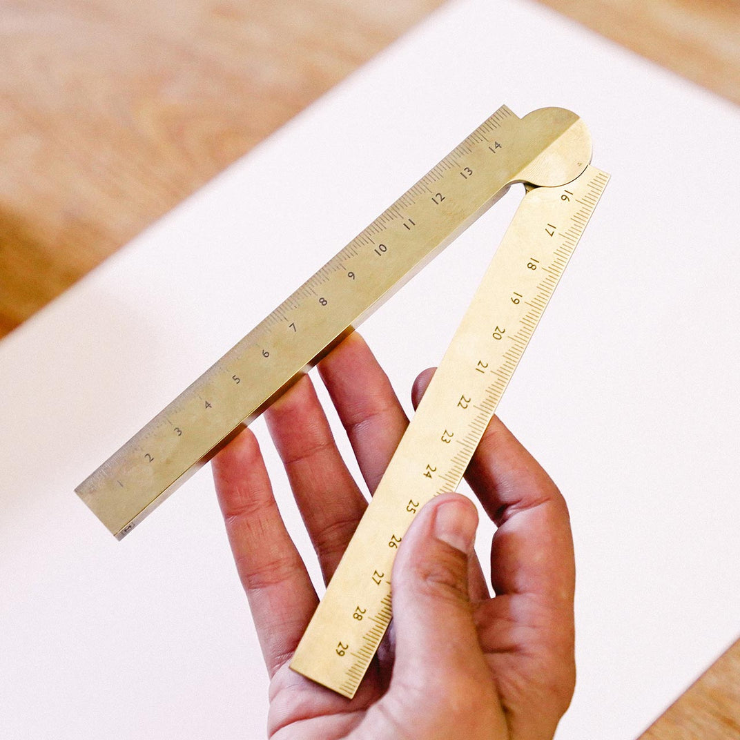 Makers Cabinet Stria Folding Ruler