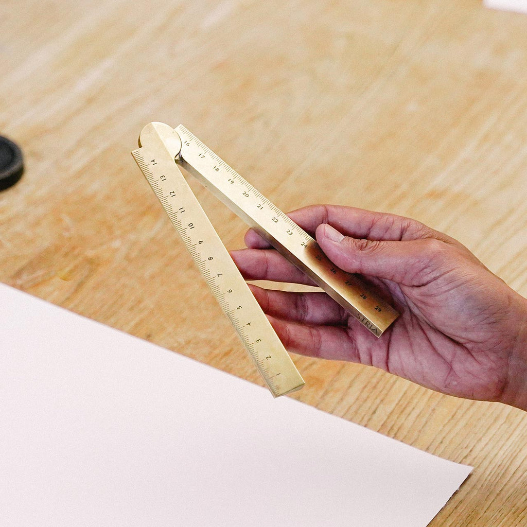 Makers Cabinet Stria Folding Ruler