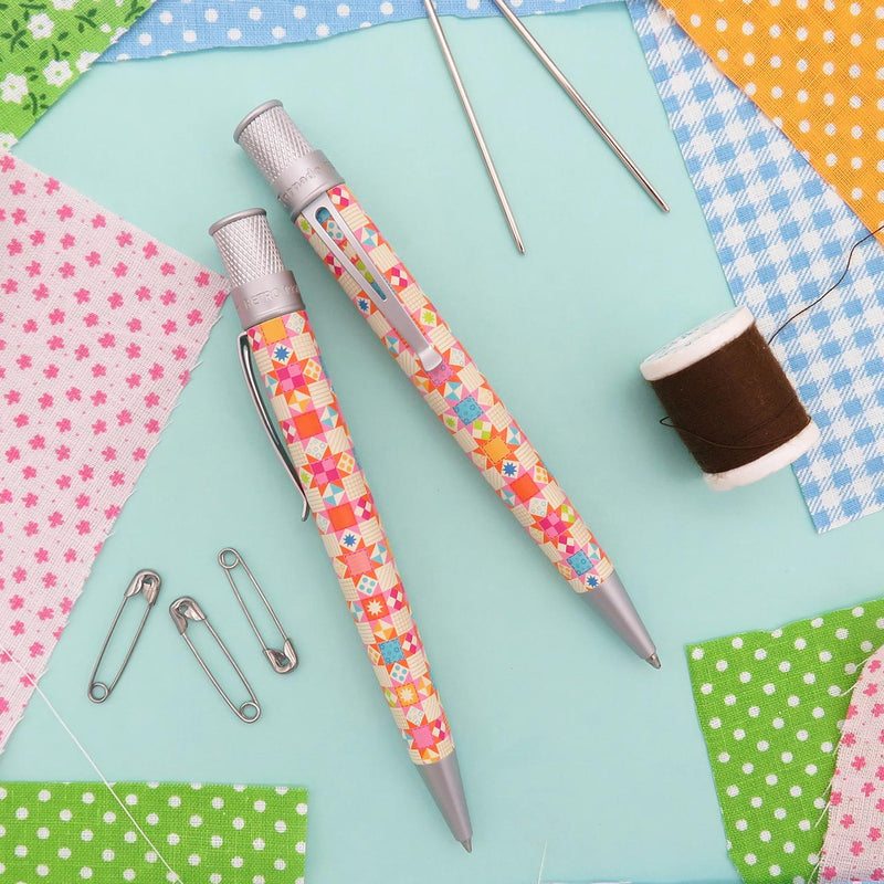 Retro 51 Tornado Vintage Metalsmith Patchwork Rollerball Pen