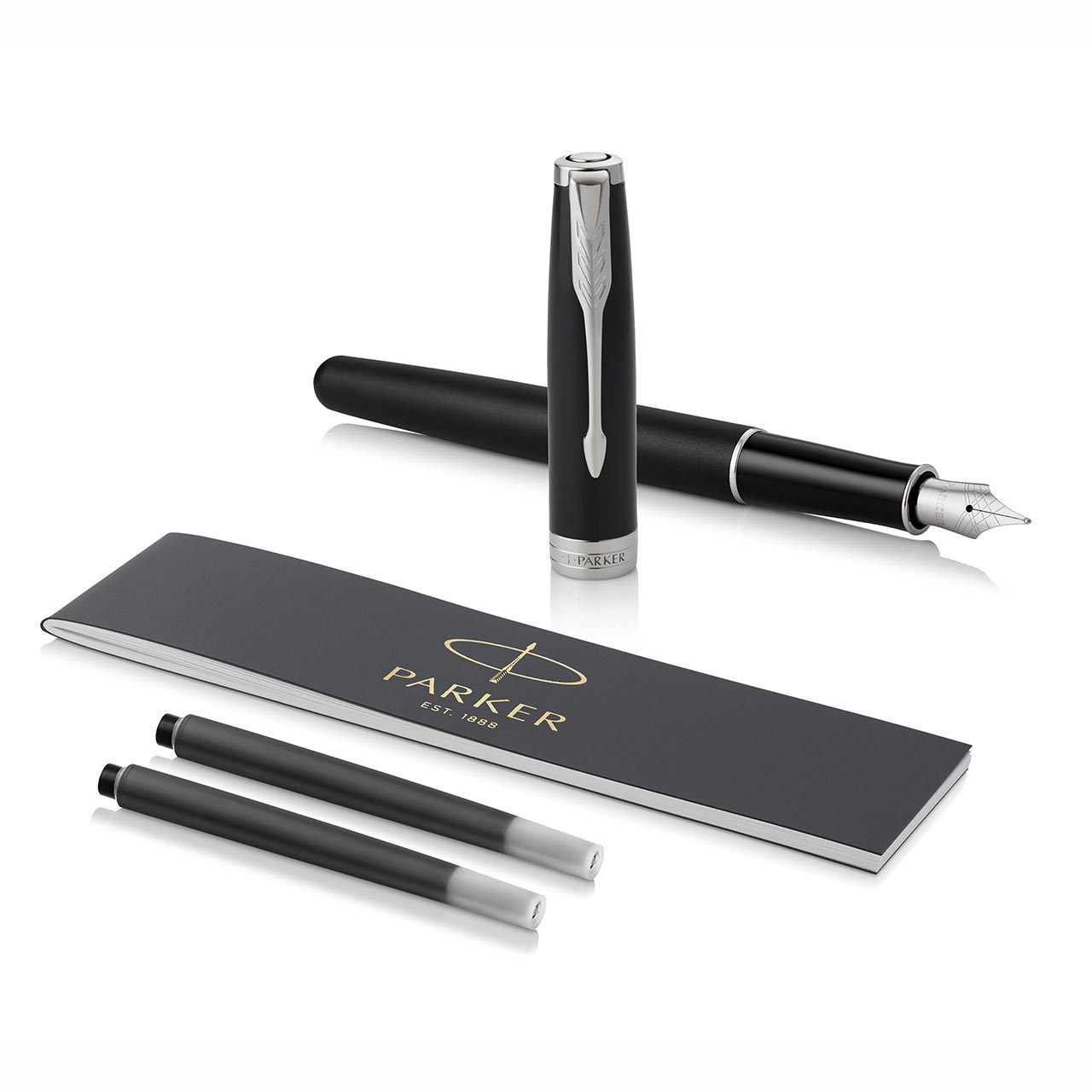 Parker Sonnet Matte CT Fountain Pen | Made in France.