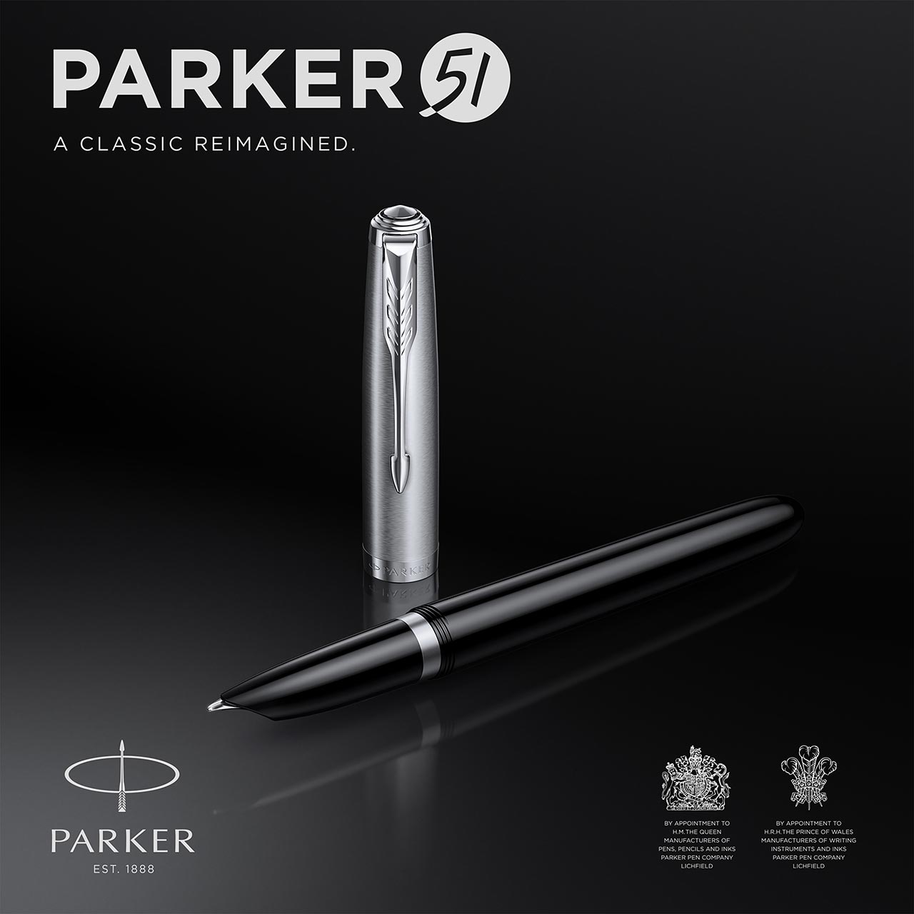 Parker 51 Acrylic CT Fountain Pen | Made in France