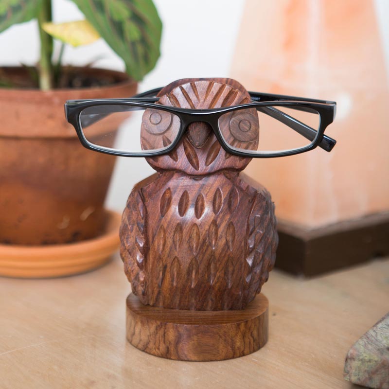 Hoodwinked Owl Eyeglass Holder