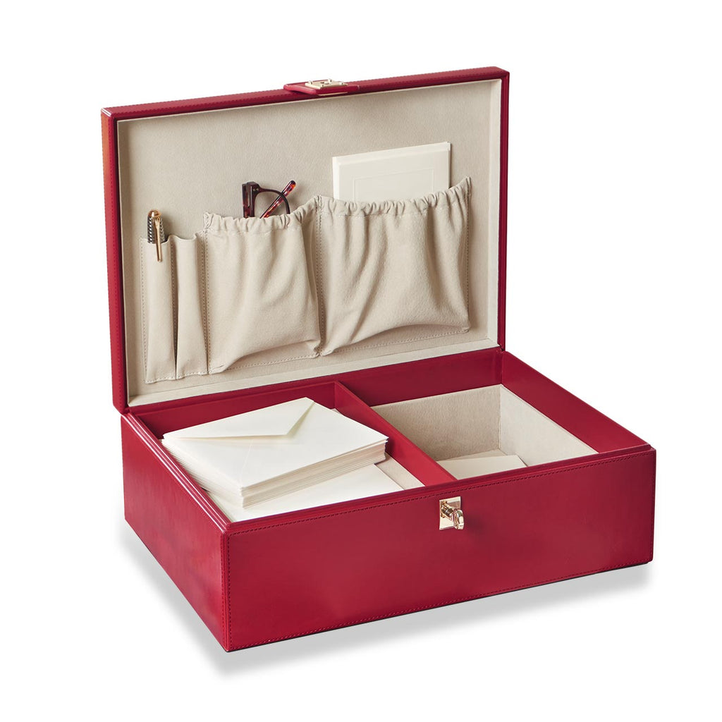 Levenger The King’s Stationery Box The Queen’s Stationery Box