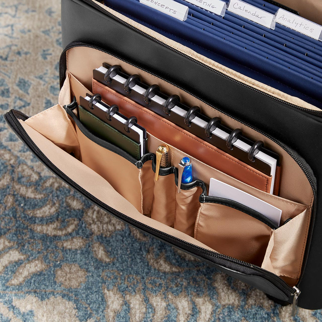LevTex Rolling File Tote | Rolling File Bag