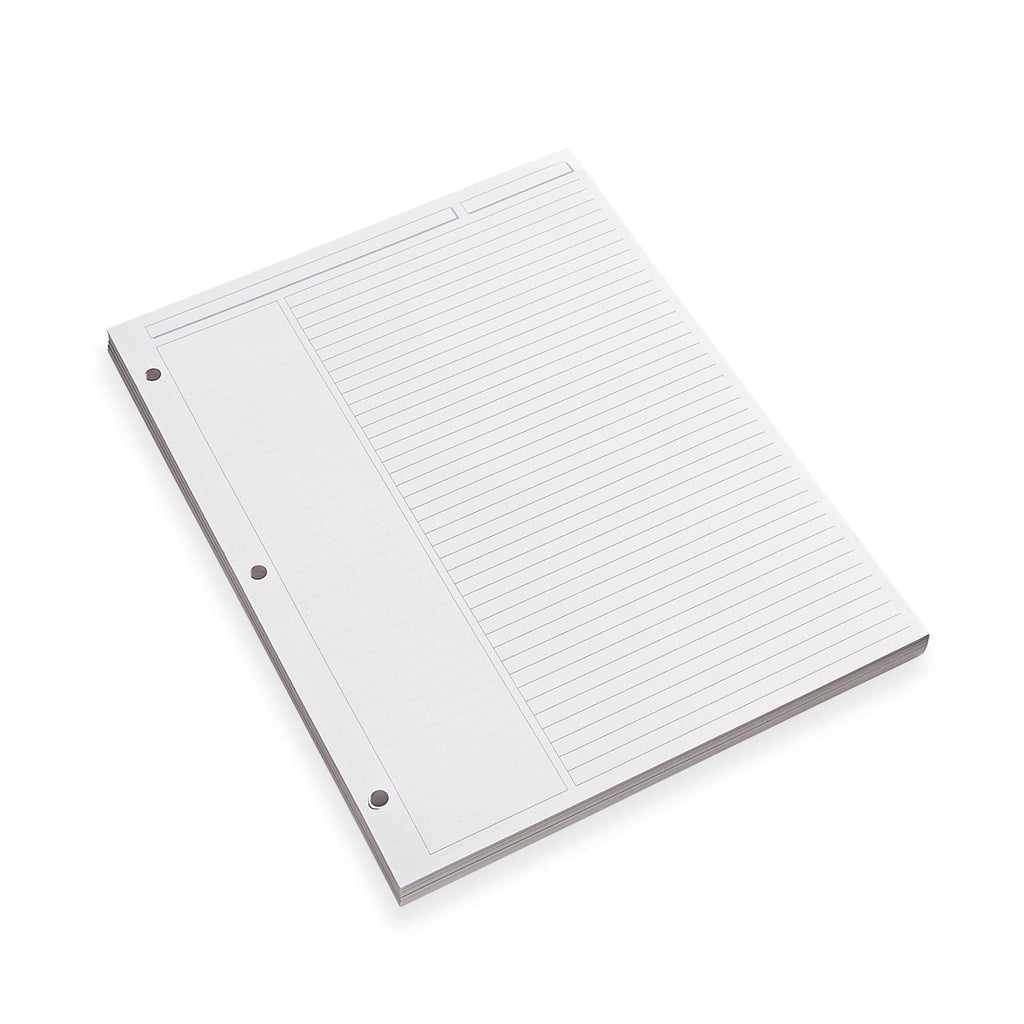 Annotation Ruled Notepads 3-Ring Annotation Ruled Refill (100 sheets)