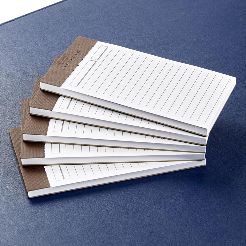 Notebooks Note Notepad Notes Lher Levenger Freeleaf 3 x 5 Notepads (set of 5) | Ships Free